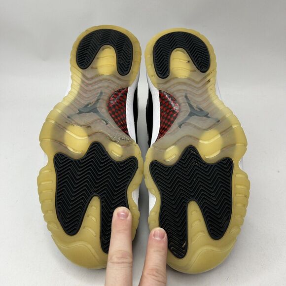 Nike Shoes Air Jordan 11 Retro “72-10/White Black Gym Red” 2023 - Picture 7 of 8